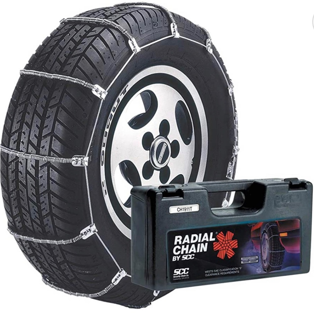 🆕 Radial snow tires chain cable traction tire - set of 2 - new in box